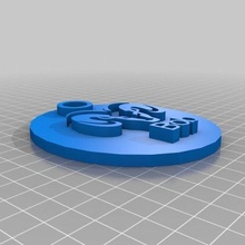 bobs customized keychain jewelry keychains 3d print model - Mito3D