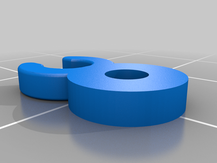 boden Tube Clip Griff 3d Drucker Teile 3d print model - Mito3D
