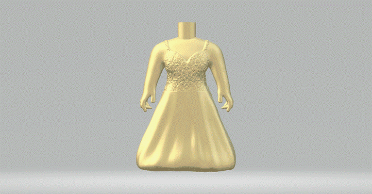 cuerpo 087 funko popular mujer 3d print model - Mito3D