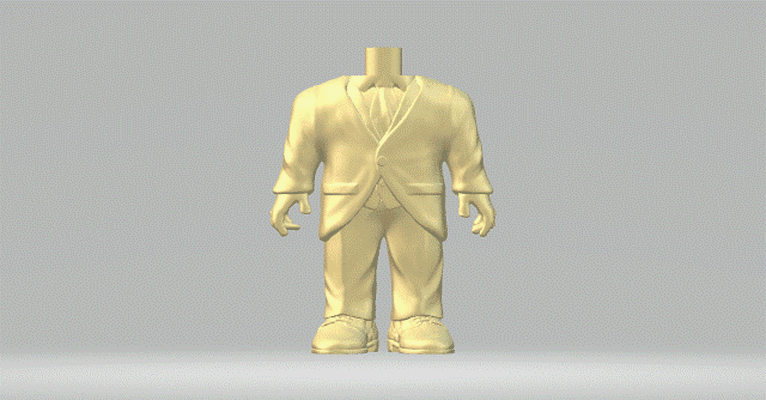 corps 112 funko pop homme 3d print model - Mito3D