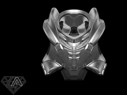 corpo armatura notte sentinella 3d Stampa modello destino gioco cosplay guerriero braccio protezione airsoft 3d print model - Mito3D
