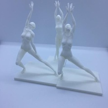 body dancers art postures trio movement woman study postural statue women choreography dancing 3d print model - Mito3D