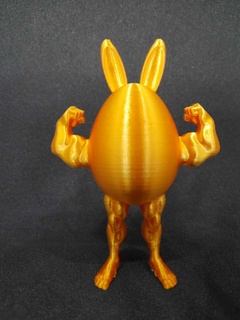 body egg easter gym bodybuilder 3d print model - Mito3D