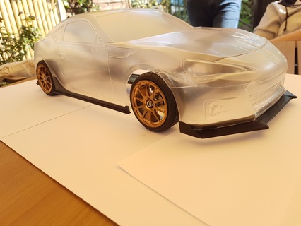 corpo kit rc 1 10 subaru brz Toyota gt86 deriva 3d print model - Mito3D