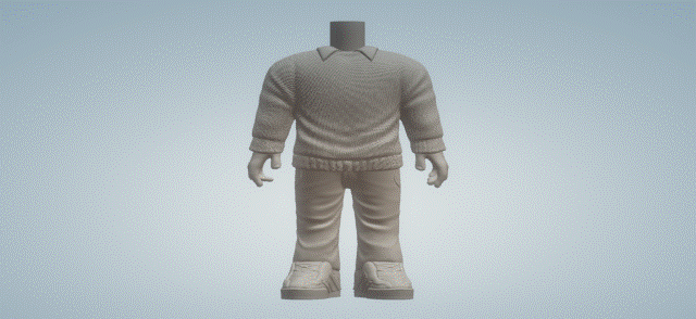 Körper Männer 049 3d print model - Mito3D
