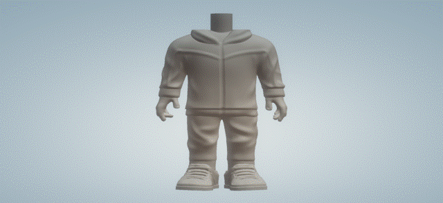 cuerpo hombres 066 3d print model - Mito3D
