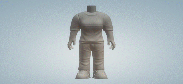 cuerpo mujer 055 3d print model - Mito3D