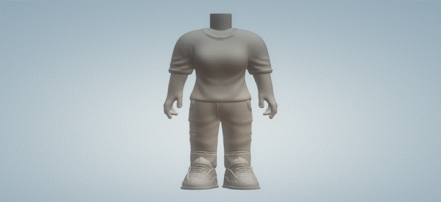 cuerpo mujer 058 3d print model - Mito3D