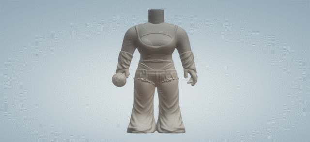body women 066 3d print model - Mito3D