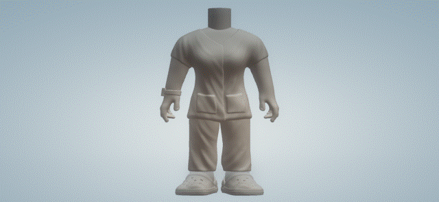 body women 084 3d print model - Mito3D