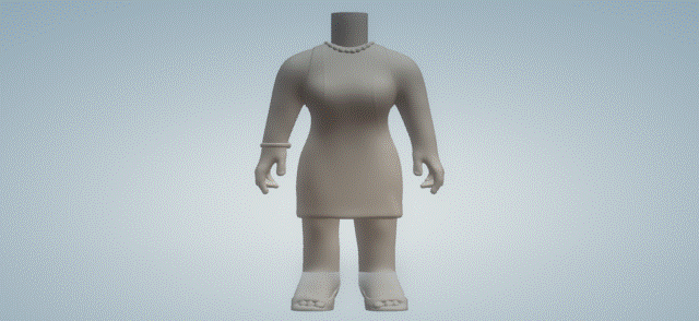 body women 094 3d print model - Mito3D