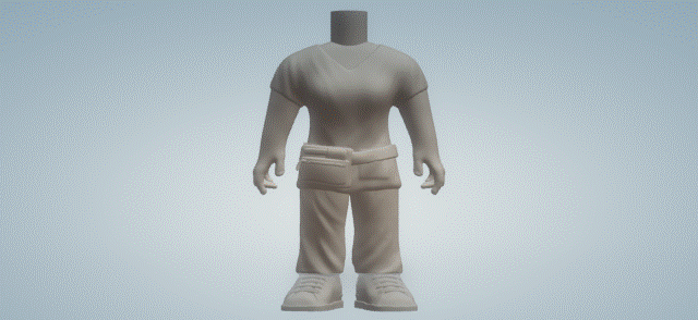 body women 096 3d print model - Mito3D