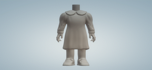 corpo donne 106 3d print model - Mito3D