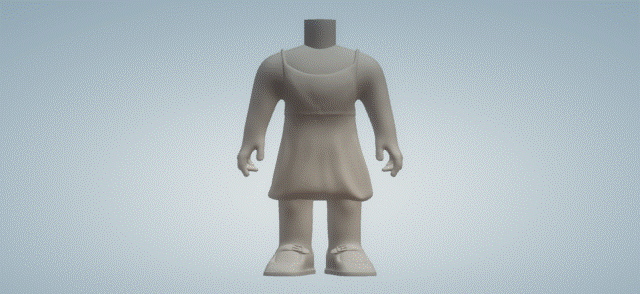 cuerpo mujer 108 3d print model - Mito3D