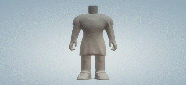 cuerpo mujer 131 3d print model - Mito3D