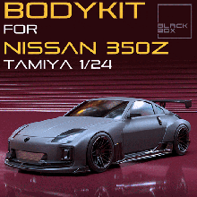 bodykit 350z Tamiya 1 24 Equipo muestra 3d print model - Mito3D