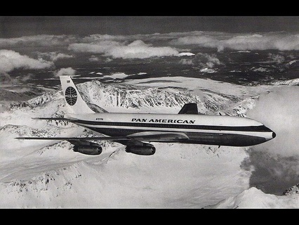 Boeing 707 3d print model - Mito3D