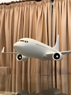 Boeing 737 700 ng modèle cadeau avion avgeek pilote mouche nuages décoration nasa espace étoiles Airbus turbine aérospatial présent 3d print model - Mito3D