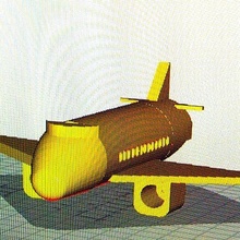 boeing 737 Flugzeug 3d print model - Mito3D