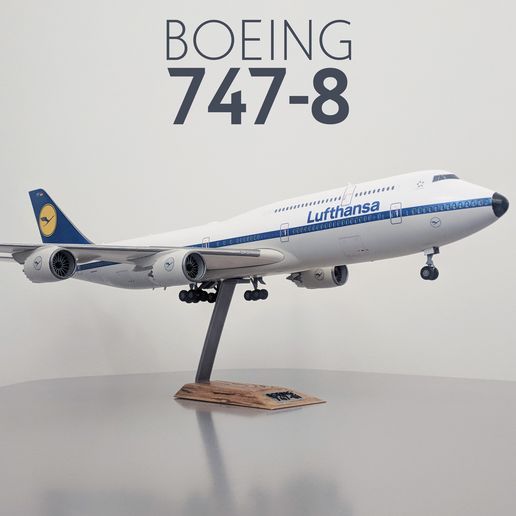 boeing 747 8 gadget clex 8i aereo linea aeromobili Jet jumbo turbina 737 757 767 777 787 3D print model - Mito3D