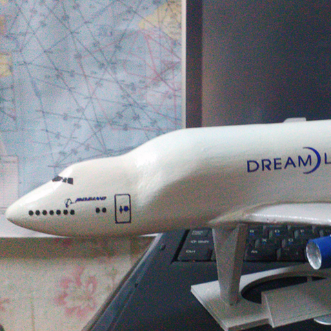 boeing 747 dreamlifter jogo 3D print model - Mito3D