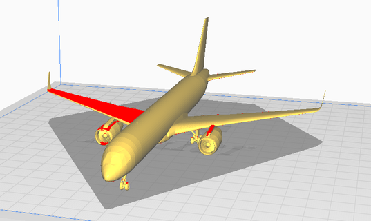 Boeing 757 200 oyun planlar kullanım 2023 3d print model - Mito3D