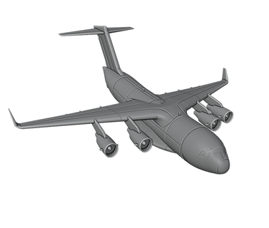 boeing c-17 globemaster iii Game mcdonnell c 17 united states air force 1980s douglas aircraft ww2 miniatures figurines 3d print model - Mito3D