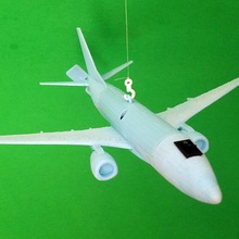 boeing 737 de techo viajero casa volando 3d print model - Mito3D