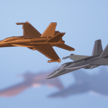 boeing f a-18e super hornet game vehicles us navy mcdonnell douglas fighter aircraft 3d print model - Mito3D