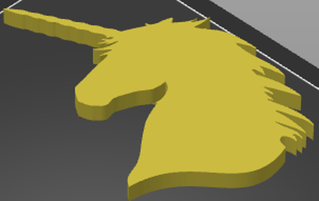 bogg bag unicorn bits 3d print model - Mito3D