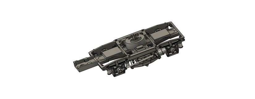 bogie Lima vagão calibre 0 1 45 pista bb trem Ferrovia diesel locomotiva manobra jenbacher 3d print model - Mito3D