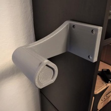boi wall mounted spool holder filament 3d print model - Mito3D