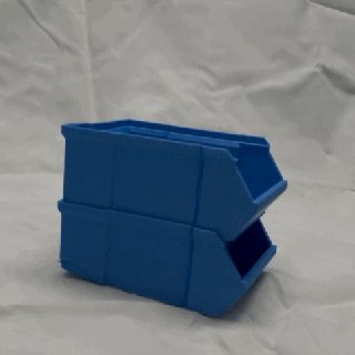 boite empilable stackable box storage 3d print model - Mito3D
