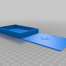 boite pansements personnalisé conteneurs 3d print model - Mito3D