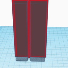 boite rangement+ 2 tiroirs verschiedene 3d print model - Mito3D