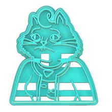 bojack horseman cookie cutter fondant tool princess carolyn 3d print model - Mito3D