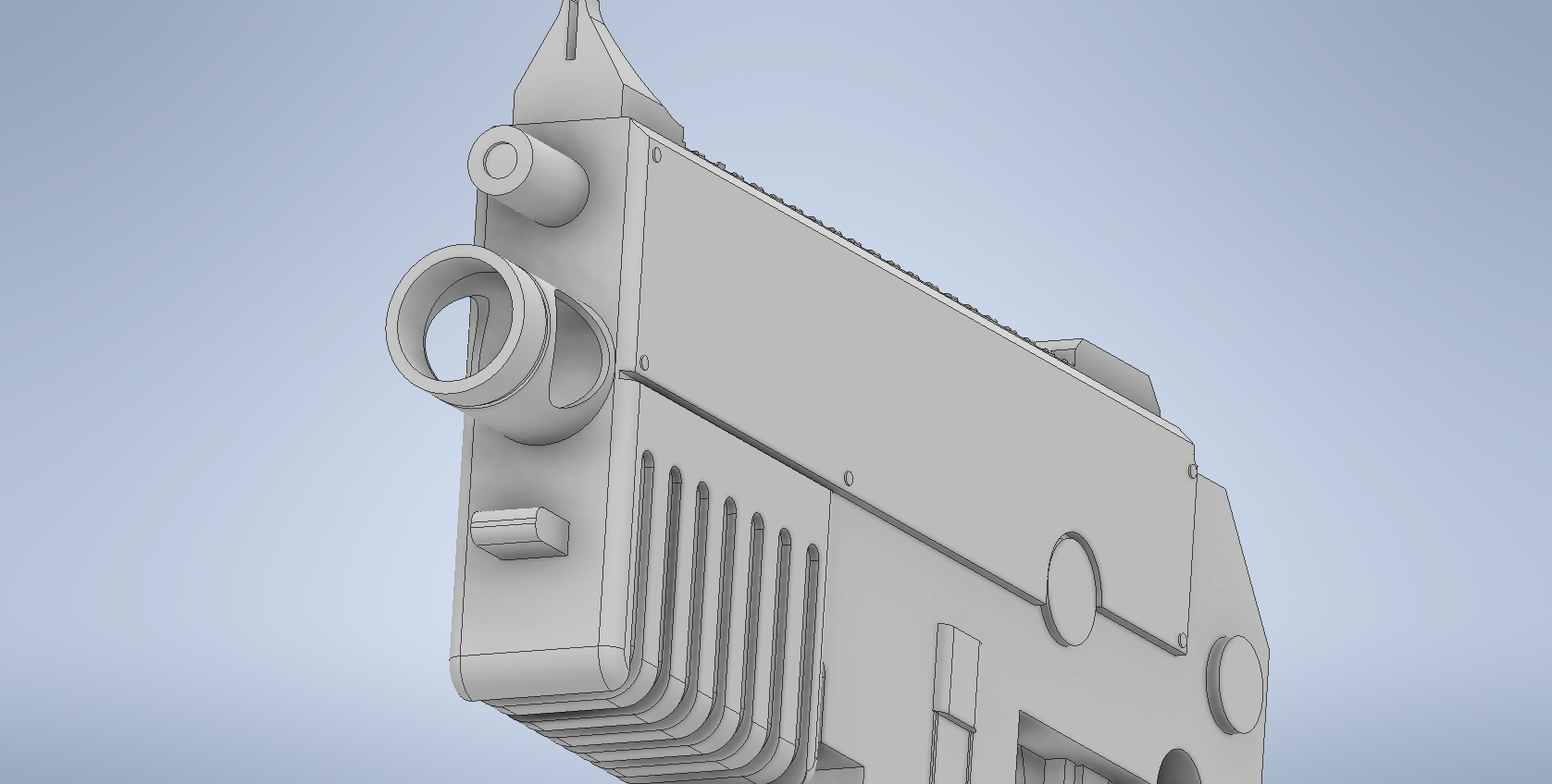 bol tgun juguete cedazo pistola mesa nerf diseño 3D print model - Mito3D