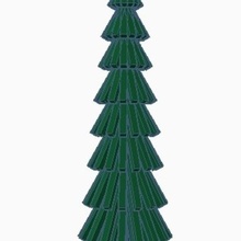 negrito árvore de natal a arte navidad decoração férias 3d print model - Mito3D