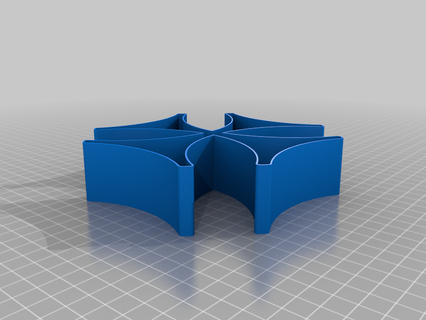 bolnisi cross nestable box v2 Various thing 3d print model - Mito3D