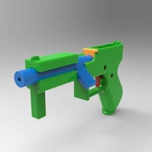 boulon action pistolet accessoires 3d print model - Mito3D