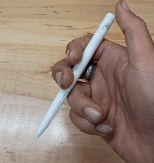 bullone azione penna scrittura disegno soddisfacente agitarsi giocattolo 3d print model - Mito3D