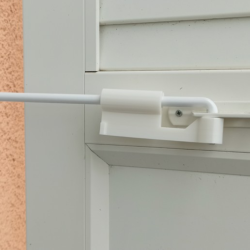 boulon de pignon crémaillère d'obturation crochet la maison verrouillage sécurité section 3D print model - Mito3D