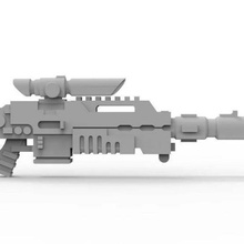 bolt sniper rifle game toy vanguard scout eliminators eliminator 3d print model - Mito3D