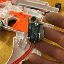 bolt stryfe switch plate game nerf blaster gun mod toy accessories 3d print model - Mito3D