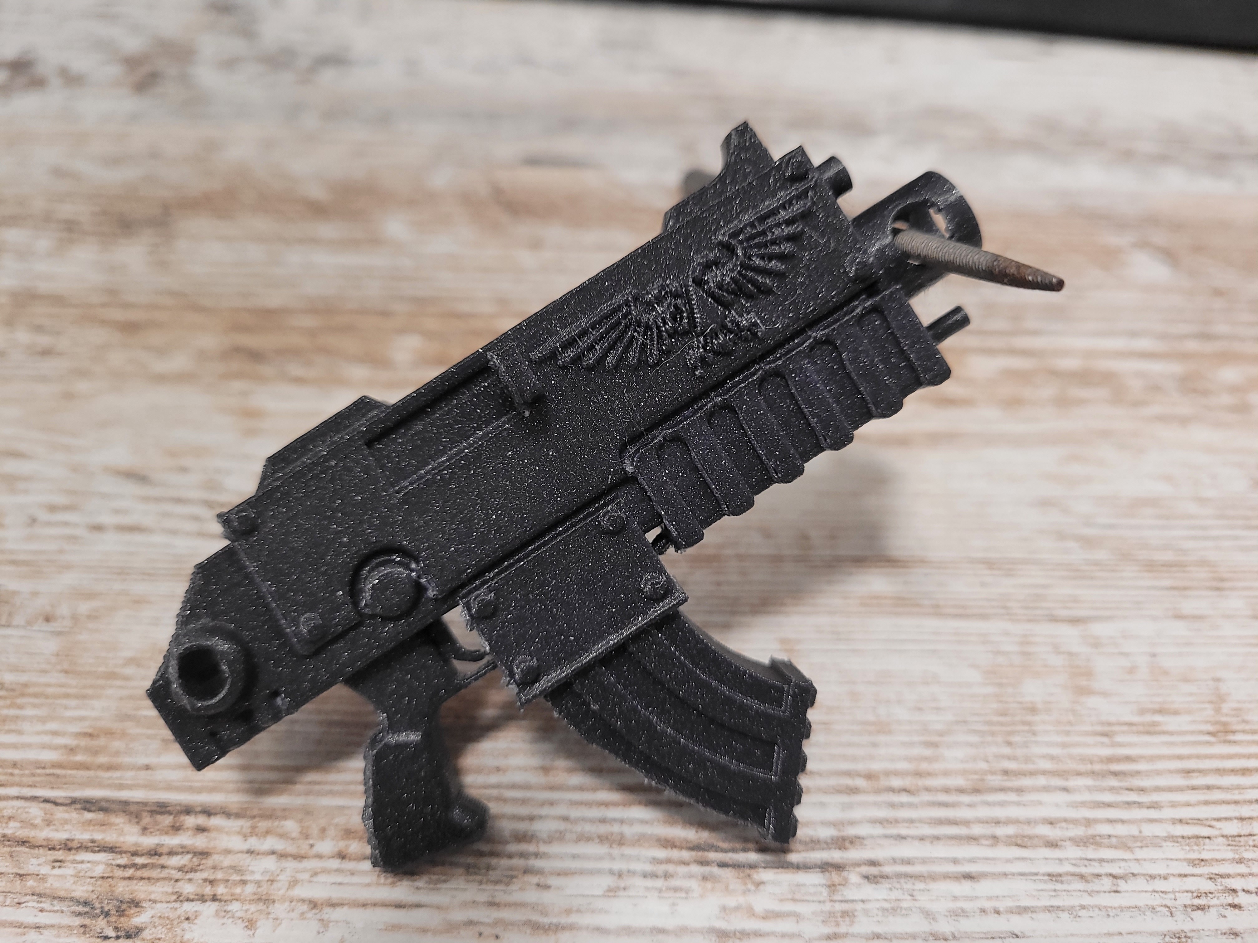 peneira arma fogo wh40k 3D print model - Mito3D