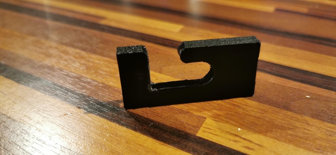 Junge Gefrierschrank Tür Klappe Halterung 3d print model - Mito3D