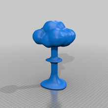 bomb mushroom art sculptures 3d print model - Mito3D
