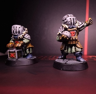 bombard - expansion pack darkest dungeon inspired hero boardgame fighter 32mm 28mm d&d monster 3d print model - Mito3D