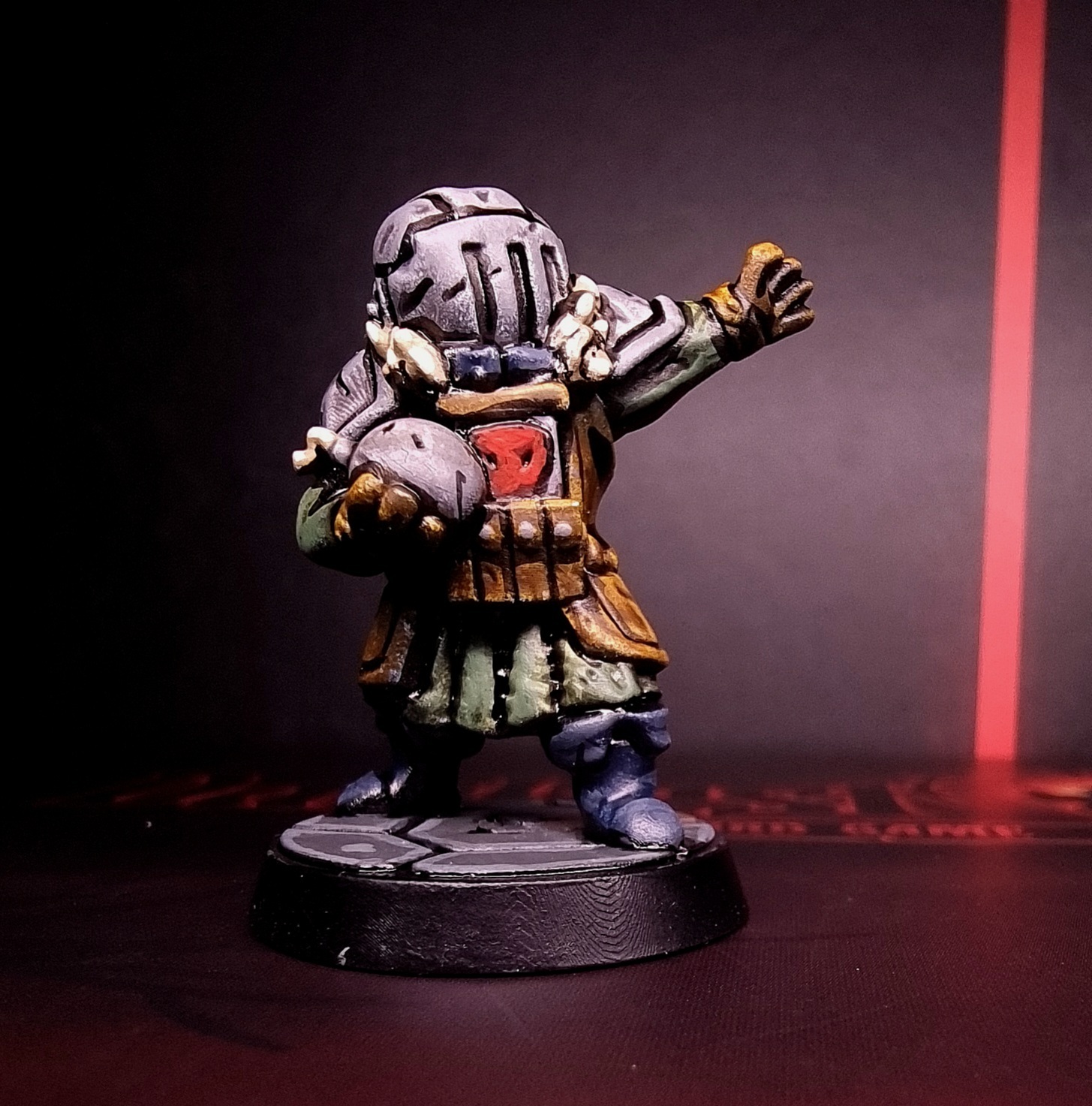 bombard - pose 01 darkest dungeon inspired hero boardgame fighter 32mm 28mm d&d monster 3D print model - Mito3D