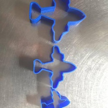 bomber jet fighter cookie cutter casa cucina jannie 3d print model - Mito3D